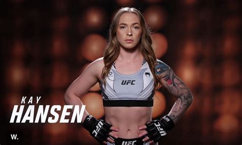 kay hansen nudes leaked|UFC Fighter Kay Hansen OnlyFans Sex Tape Video Leaked